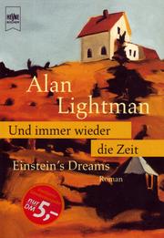 Cover of: Und immer wieder die Zeit: Einstein's Dreams