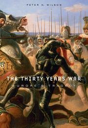 Cover of: The Thirty Years War by Peter H. Wilson