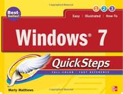 Cover of: Windows 7 QuickSteps