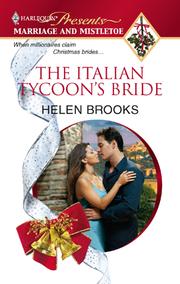 Cover of: The Italian Tycoon's Bride by Helen Brooks