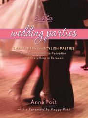 Cover of: Emily Post's Wedding Parties