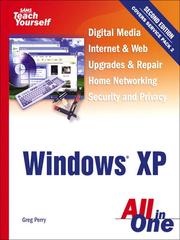 Cover of: Sams Teach Yourself Windows XP All in One