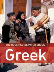 Cover of: The Rough Guide Phrasebook Greek