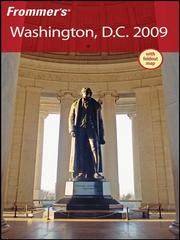 Cover of: Frommer's Washington, D.C. 2009