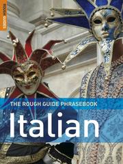 Cover of: The Rough Guide Phrasebook Italian by Rough Guides