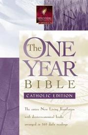 The one year Bible, Catholic edition by Bible