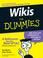 Cover of: Wikis For Dummies