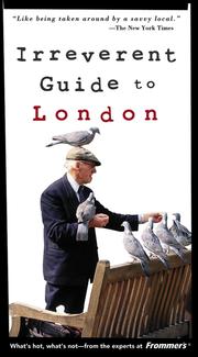 Cover of: Frommer's Irreverent Guide to London