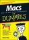Cover of: Macs All-in-One Desk Reference For Dummies
