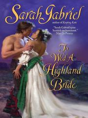 Cover of: To Wed a Highland Bride