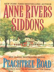 Cover of: Peachtree Road by Anne Rivers Siddons