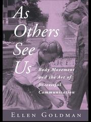 Cover of: As Others See Us by Ellen Goldman
