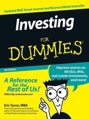 Cover of: Investing For Dummies by Eric Tyson