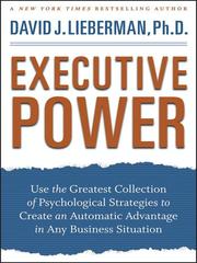 Cover of: Executive power