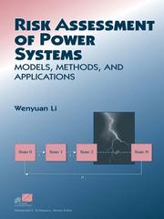 Cover of: Risk Assessment Of Power Systems | Wenyuan Li