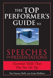 Cover of: Top Performer's Guide to Speeches and Presentations