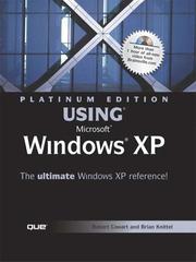 Cover of: Platinum Edition Using Microsoft Windows XP