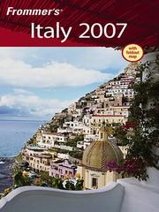 Cover of: Frommer's Italy 2007
