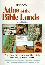 Cover of: Atlas of the Bible Lands