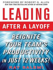 Cover of: Leading After a Layoff | Ray Salemi