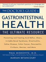 Cover of: The Doctor's Guide to Gastrointestinal Health by Marian Betancourt
