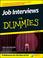 Cover of: Job Interviews For Dummies