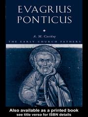 Cover of: Evagrius Ponticus