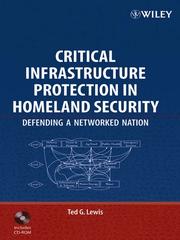 Cover of: Critical Infrastructure Protection in Homeland Security