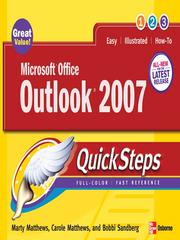 Cover of: Microsoft® Office Outlook® 2007