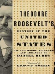 Cover of: Theodore Roosevelt's History of the United States