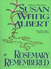 Cover of: Rosemary Remembered