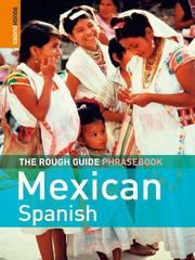 Cover of: The Rough Guide Phrasebook Mexican Spanish