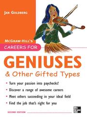 Cover of: Careers for Geniuses & Other Gifted Types
