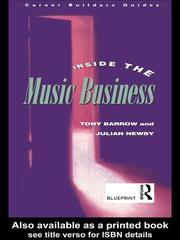 Cover of: Inside the Music Business