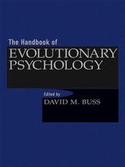 Cover of: The Handbook of Evolutionary Psychology by David M. Buss