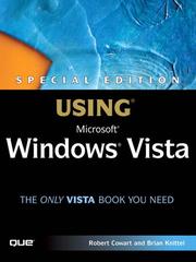 Cover of: Special Edition Using Microsoft® Windows® Vista