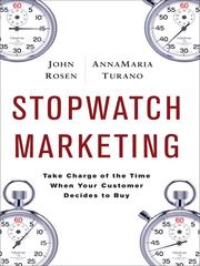 Cover of: Stopwatch Marketing | John Rosen