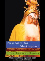 Cover of: New Sites For Shakespeare