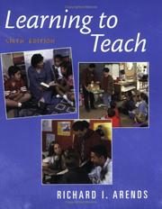 Cover of: Learning to teach