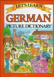 Cover of: Let's learn German picture dictionary