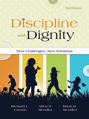 Cover of: Discipline with Dignity by Richard L. Curwin