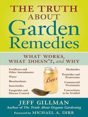 Cover of: The Truth About Garden Remedies by Jeff Gillman
