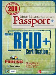 Cover of: Mike Meyers' CompTIA® RFIDTM+ Certification Passport