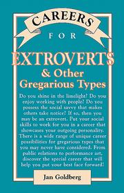 Cover of: Careers for Extroverts & Other Gregarious Types