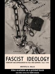 Cover of: Fascist Ideology