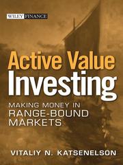 Cover of: Active value investing