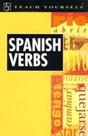 Cover of: Spanish verbs by María Rosario Hollis