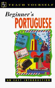 Cover of: Beginner's Portuguese: An Easy Introduction (Teach Yourself)
