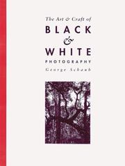 Cover of: The art & craft of black & white photography by George Schaub