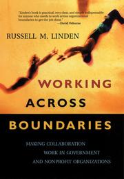 Cover of: Working Across Boundaries | Russell M. Linden